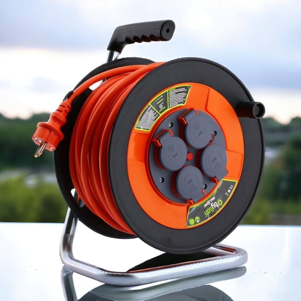 Bylion Makarali Seyyar Uzatma Kablosu 3x1.5 mm 35 Metre