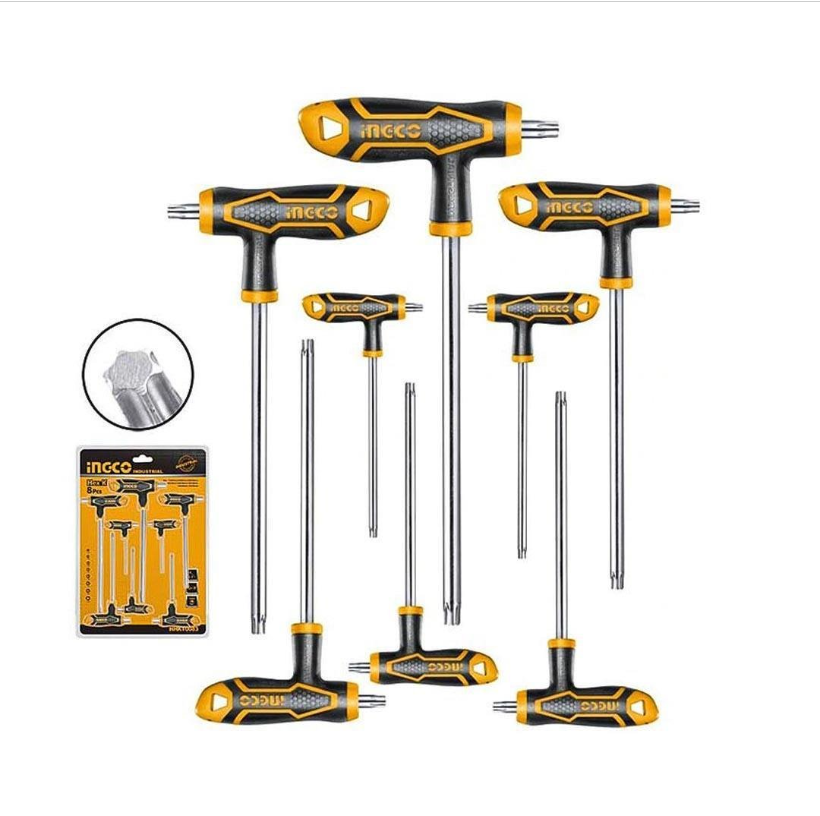 İngco 8'li T Torx Anahtar Takımı-HHKT8083