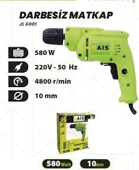 Hais Elektrikli Darbesiz Matkap 10 Mm Ji 6001 580w