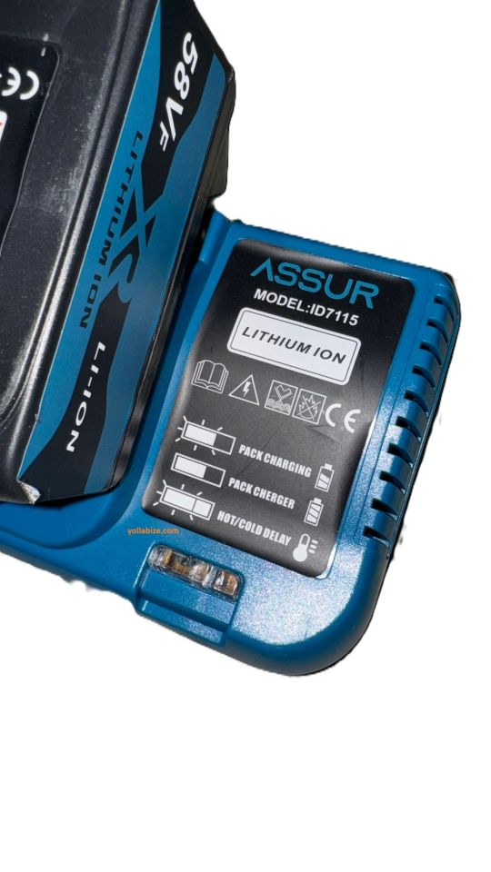 Assur Şarjlı Somun Bijon Sıkma Makinesi Kömürsüz Motor Setli