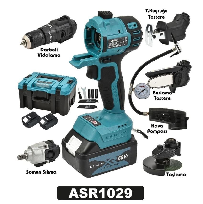 Assur 6'lı Muhteşem Set Asr1029
