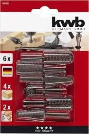 Ahşap Törpü Karbür Set 6'li Kwb 495500