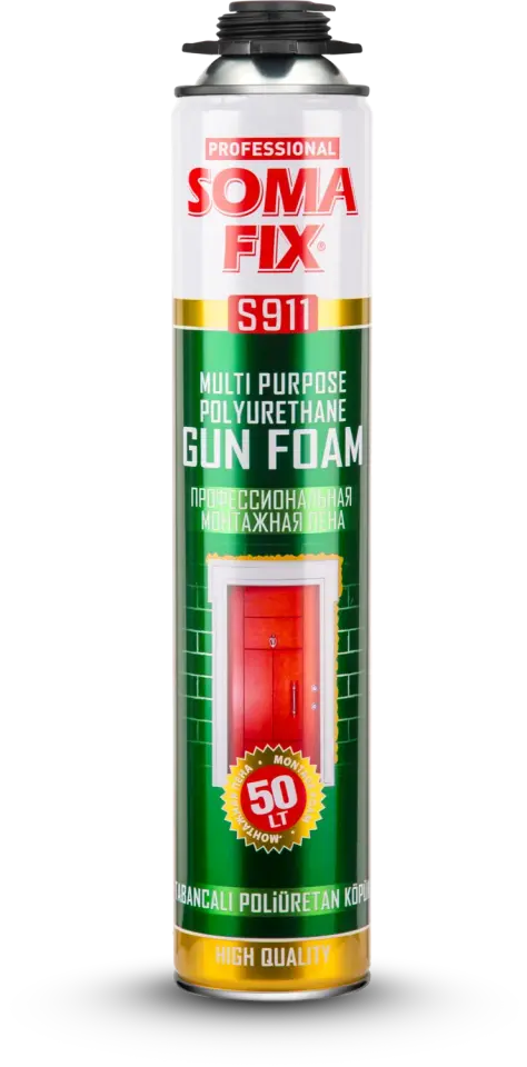 Somafix S911 Tabancalı Poliüretan Köpük 750 ml 845 gr