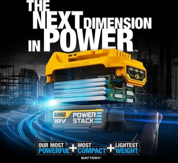 Dewalt DCBP034 18V 1.7Ah Powerstack Akü