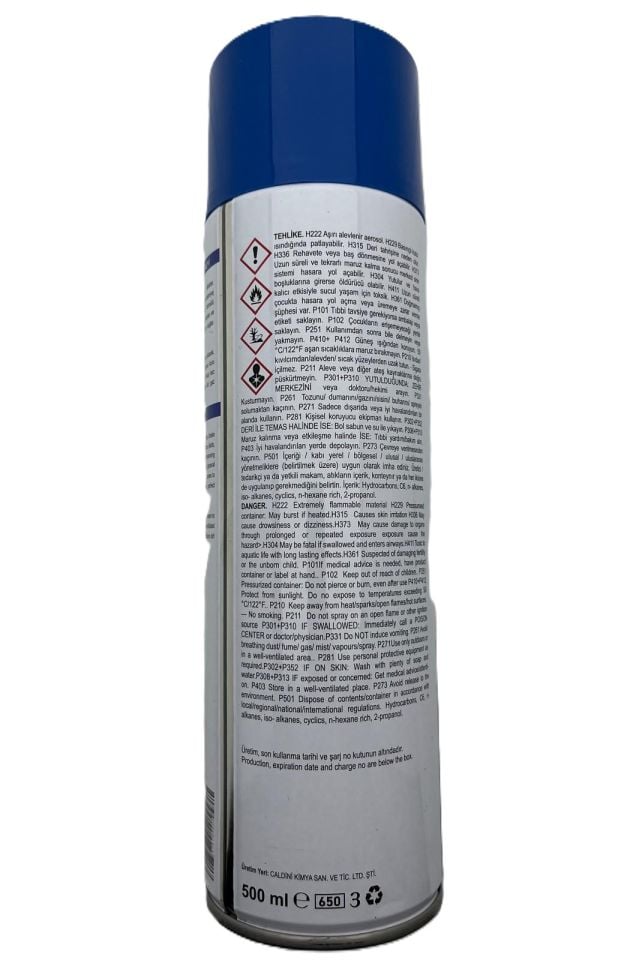 Fren Balata Temizleme Sprey Std 500 Ml.