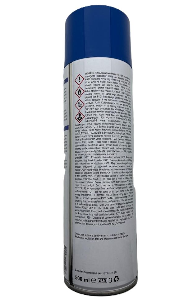Fren Balata Temizleme Sprey Std 500 Ml.