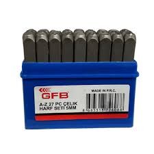 GFB Harf Zımba Seti 5 mm