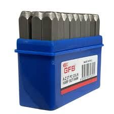 GFB Harf Zımba Seti 6 mm