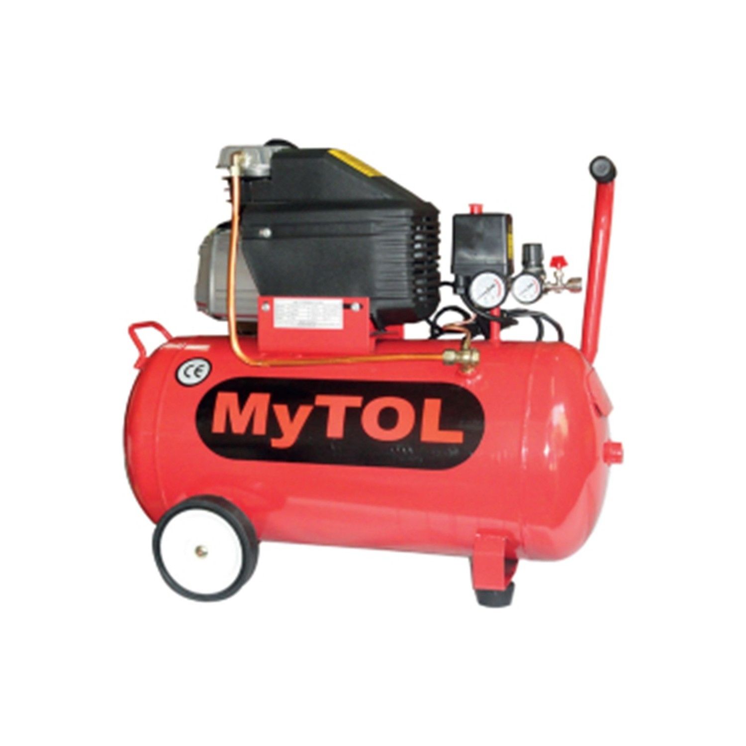 Hava Kompresörü Yağlı 50 lt Mytol 8 bar 2hp