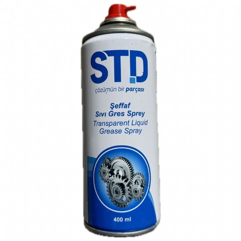 Şeffaf Sıvı Gres Sprey 400ml Std