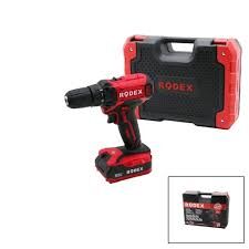 Rodex RDX3365 Çift Akülü Matkap 16.8V/2.0 Amper
