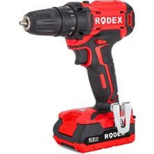 Rodex RDX3365A Çift Akülü Matkap Seti 16.8V/2.0 Amper
