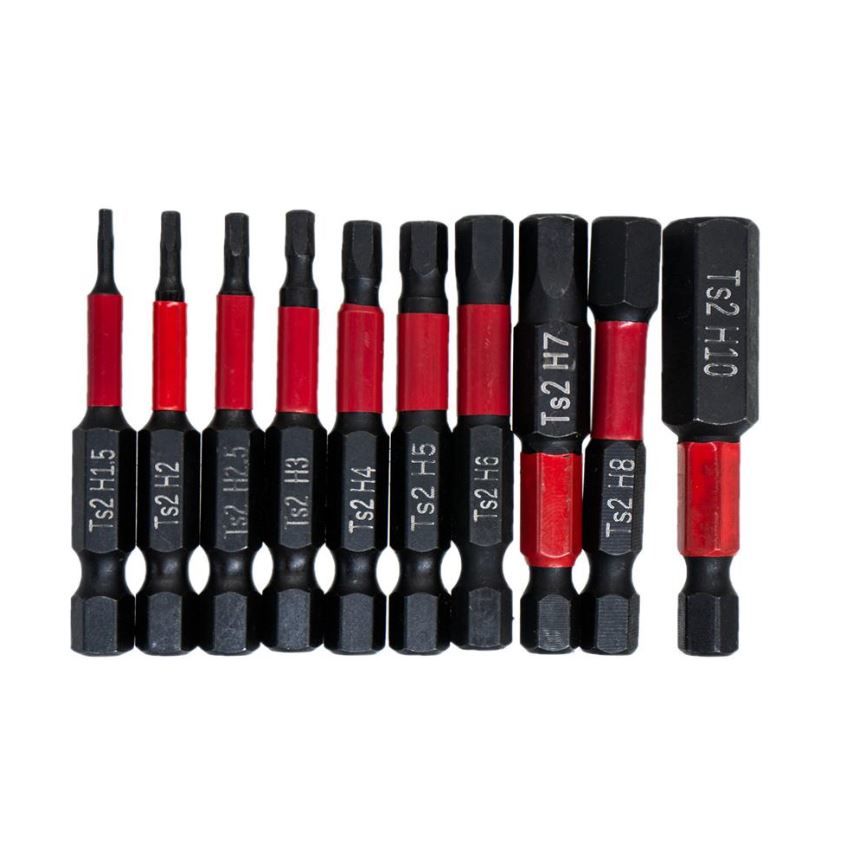 Allen Bits Uç Seti 1.5mm-10mm (10 Parça)