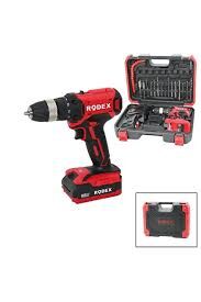 Rodex RDX3375A Çift Akülü Matkap 20V/2.0 Amper