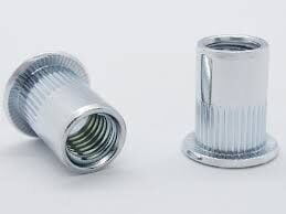 Somun Perçin Yuvarlak Flansli Tirtirli Kafa 3-4-5-6-8-10-12 mm