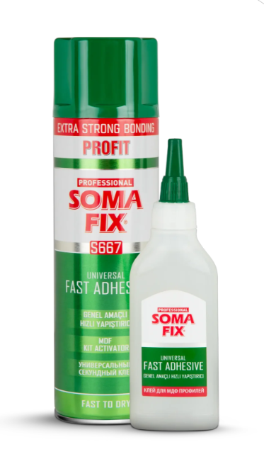Somafix Genel Amaçlı Hızlı Yapıştırıcı 500ml+125gr