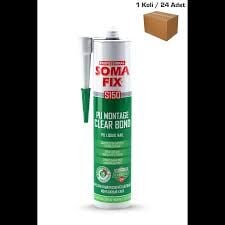 Soma fix Pu Montege Clearbond Sivi Çivi 310 ml S150
