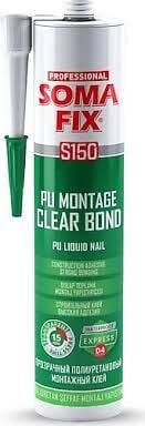 Soma fix Pu Montege Clearbond Sivi Çivi 310 ml S150