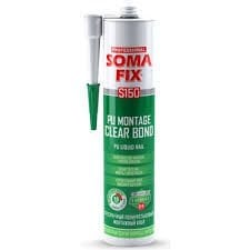 Soma fix Pu Montege Clearbond Sivi Çivi 310 ml S150