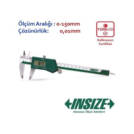 Insize Dijital Kumpas 1108-150 mm
