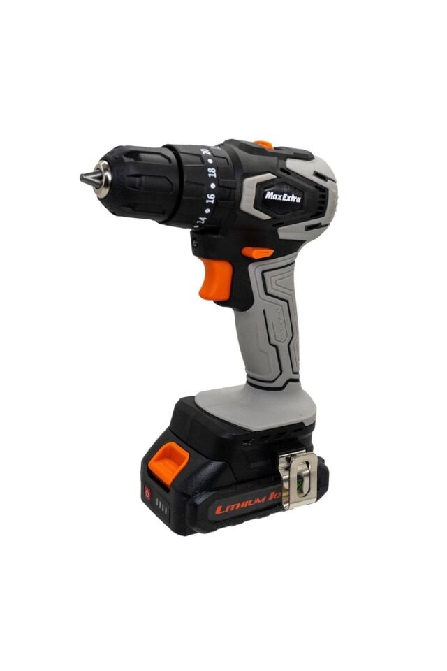 Max Extra MX1830 18V Çift Akülü Matkap ve Vidalama
