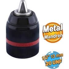 Supra Kilitli Metal Mandren 1/2-20 1,5-13 mm Gfb