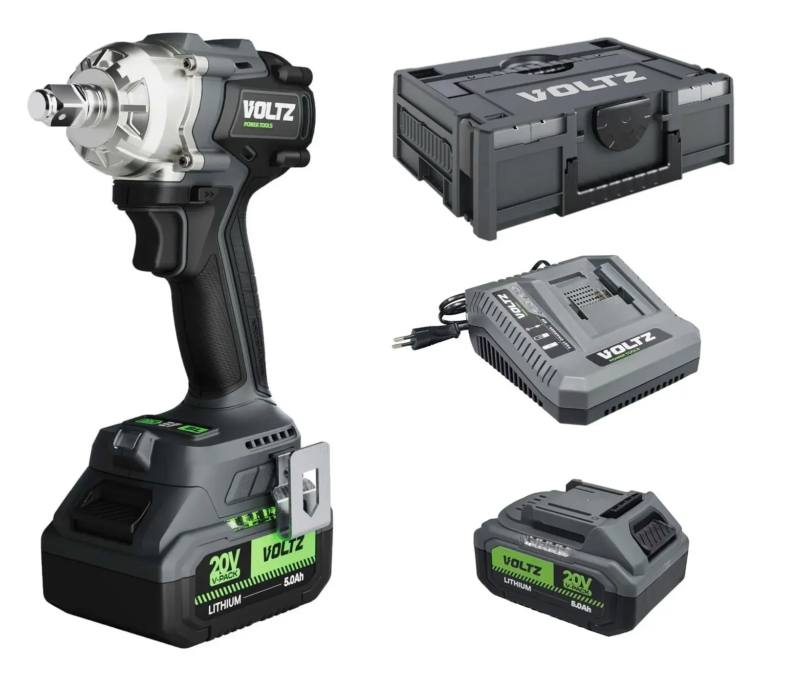 Voltz VZIW-20 Somun Sıkma 20 Volt Akülü 1/2