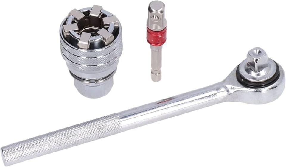 Çok İşlevli 10-19 mm, Ayarlanabilir Lokma Anahtar