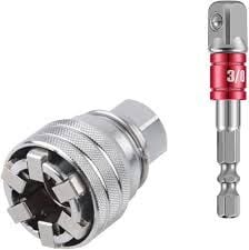 Çok İşlevli 10-19 mm, Ayarlanabilir Lokma Anahtar