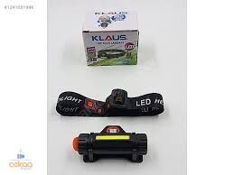 Led Şarjlı Kafa Lambası Feneri Klaus Ke47704