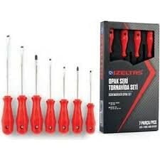 Izeltas Opak Seri Yildiz Ve Düz Tornavida Seti 7 Parça