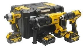 Dewalt Dck369M3T 18V XR 4.0Ah Li-Ion Kömürsüz 3 Parça Set
