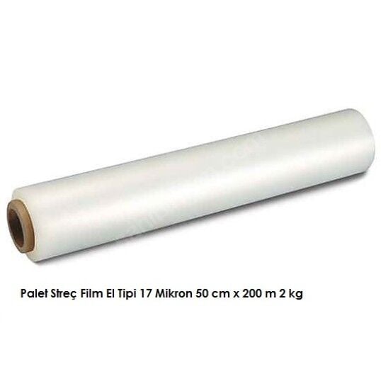 Streç Film 17 Mikron Palet Streci 50cm 2 Kg (200 Mt)