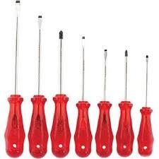 Tornavida Seti Yildiz Ve Düz 7 Parça