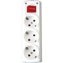 Far Üçlü 3 Mt Anahtarli Priz Lara