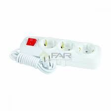 Far Üçlü 5 Mt Anahtarli Priz  Lara