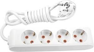 Dörtlü 5 Mt Kablolu Priz Lara