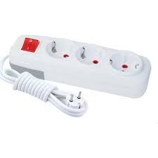 Üçlü Anahtarli Klemens priz Lara