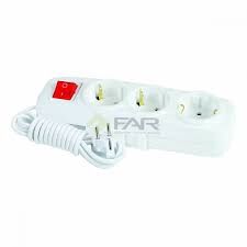 Üçlü Anahtarli Klemens priz Lara