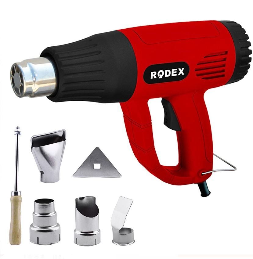 Sıcak Hava Tabancası 2 Kademeli 2000w Rodex Rdx303a