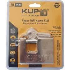 Yassi Kilit Kayar Milli 70 mm Kupa