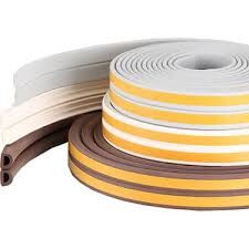 Kapi Pencere Fitili Kaucuk D Tip 2*50 Mt