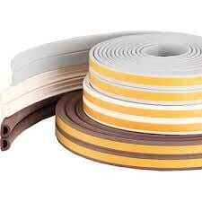 Kapi Pencere Fitili Kaucuk D Tip 2*50 Mt