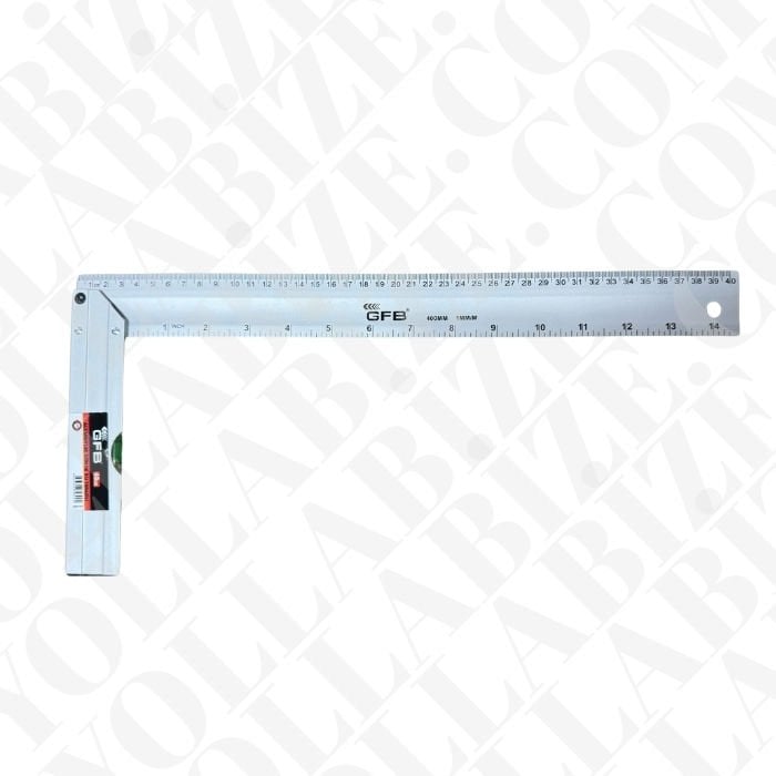 Alüminyum Su Terazili Gönye 40 Cm