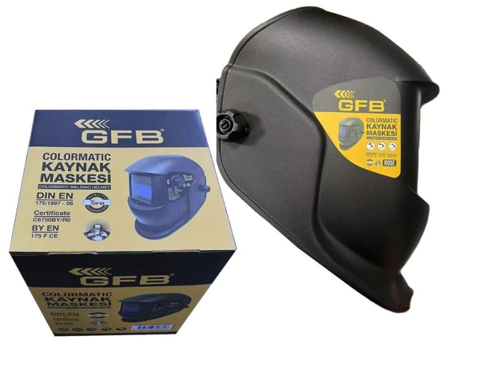 Gfb Ayarlı Kaynak Baş Maskesi Kolormatik