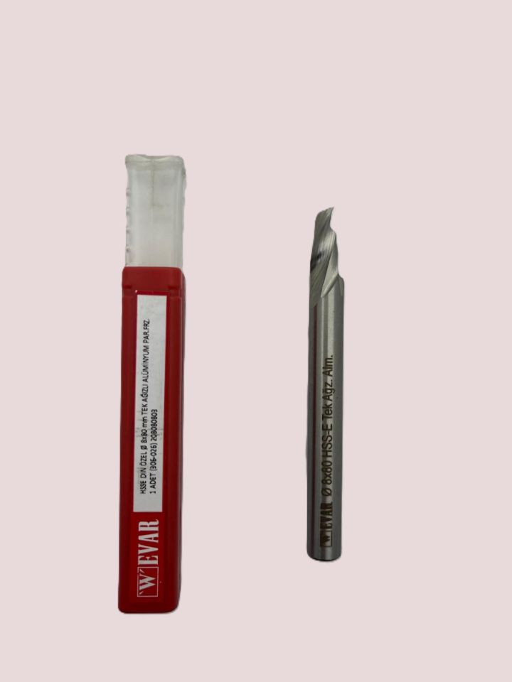 Evar Tek Ağız Alüminyum ve Pvc Freze