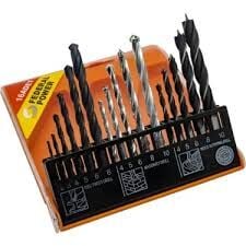 Matkap Uç Seti 16 Parça-Metal-Duvar-Agaç