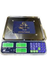 Dijital Hassas Terazi Hawk 40 Kg Şarjlı Sayım Terazisi