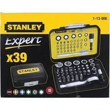 Stanley 1-13-906 Fatmax 39 Prç ¼ Bits + Lokma Seti Otomatik kol
