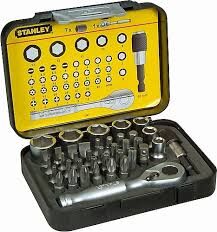 Stanley 1-13-906 Fatmax 39 Prç ¼ Bits + Lokma Seti Otomatik kol